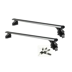 Ultima șansă Bare transversale GV RAPIDO Aluminiu Premium Gri pentru Ssangyong Actyon, 5 usi, model 2005-2010 cu plafon normal