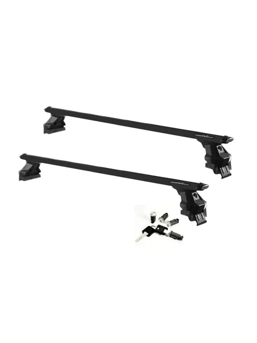 Bare transversale GV RAPIDO Aluminiu Premium negre pentru Honda Insight II, 5 usi, model 2009-2014 cu plafon normal Preferatul clienților