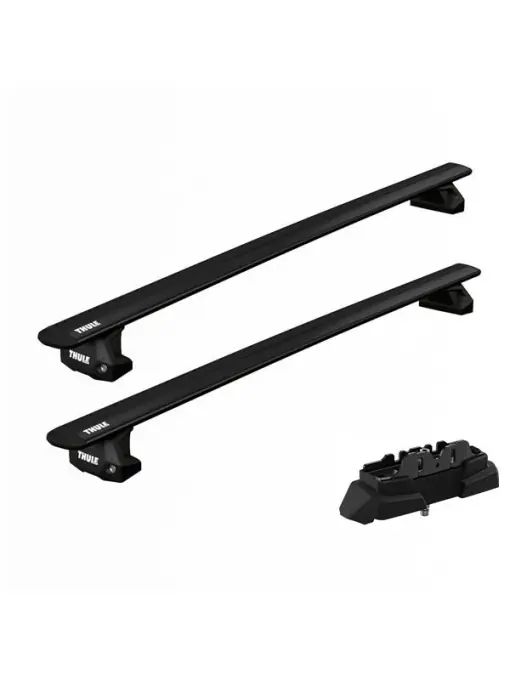 Bare transversale Thule WingBar Evo Clamp Black dedicate pentru Fiat SCUDO Van 4-dr Van 2022- cu puncte fixe Chilipir