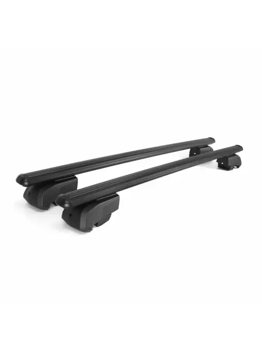 Plată securizată Set bare transversale portbagaj de tip Wingbar, culoare neagra, dedicate pentru Audi Q3 8U 2011-2018