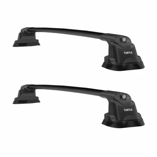 Cel mai bun preț Set bare transversale portbagaj Turtle Air-v3, culoare neagra, dedicate pentru VOLKSWAGEN CARAVELLE (T6) VAN 16-