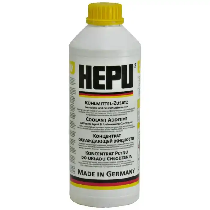 Antigel HEPU G11 Galben concentrat, 1.5 litri Livrare rapidă