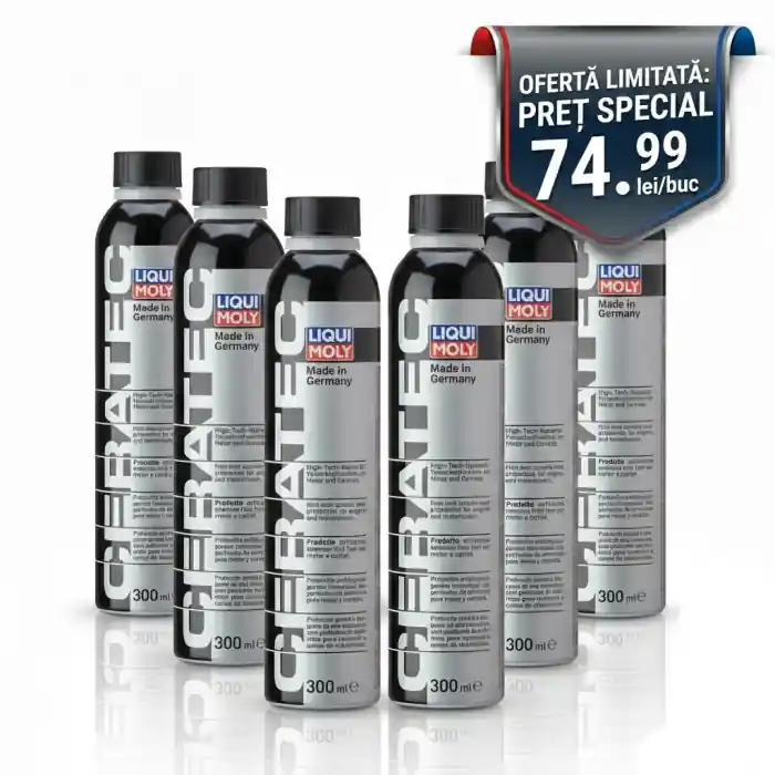 Pachet 6 buc. Aditiv ulei Liqui Moly Cera Tec, 300 ml 7181 Calitate înaltă