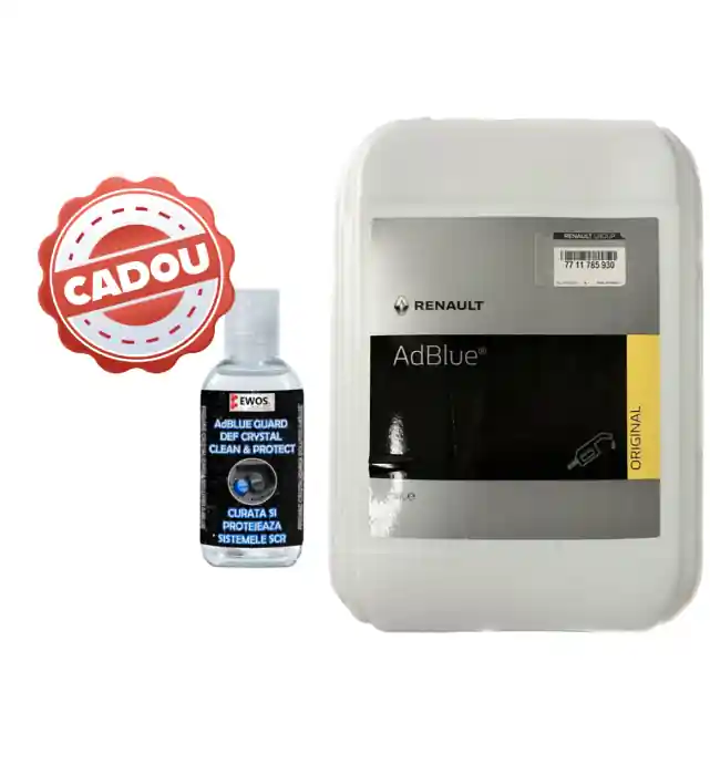 Preț redus AdBlue original Renault, 10L, pentru motoarele diesel Euro 6 + Cadou Aditiv Adblue anticristalizant pentru 10L AdBlue Guard - EWOS