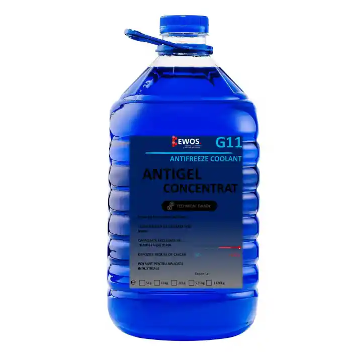 Antigel concentrat albastru avizat RAR G11 5L, -30grdC, dilutie 1:1 Plată sigură