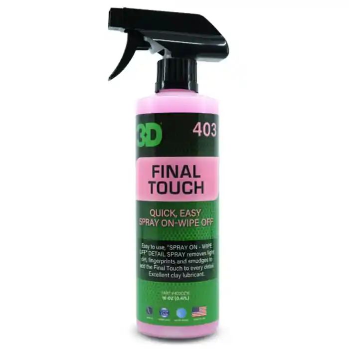 3D Final touch-solutie pentru curatare si detailing rapid 473ml Transport gratuit