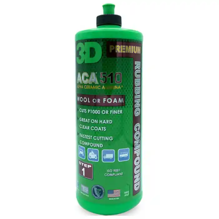3D ACA 510 Premium Rubbing Compound – Pasta Polish Abraziva Ofertă
