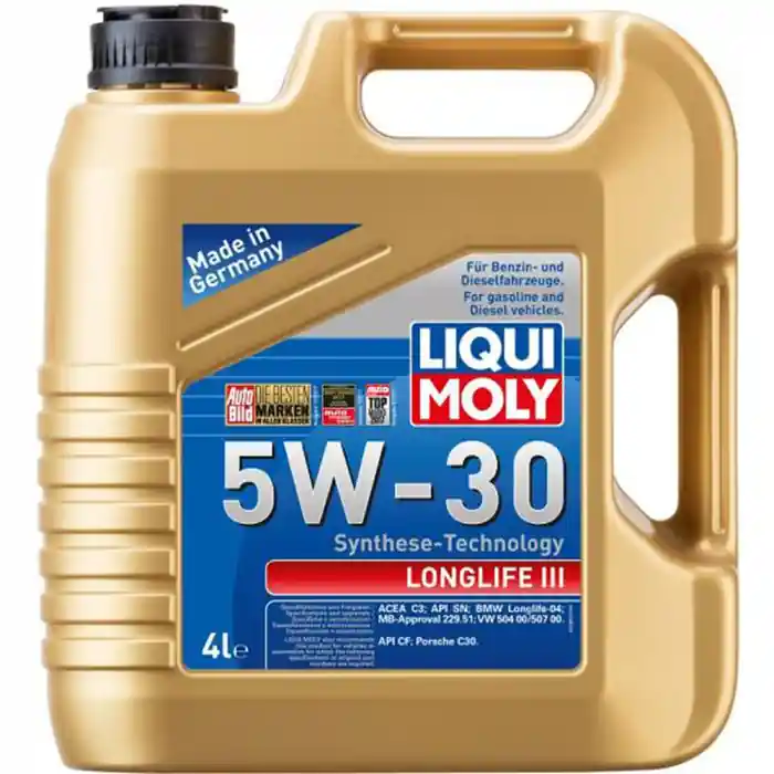Ulei de motor LiquiMoly LONGLIFE III 5W-30 4L Ultima șansă