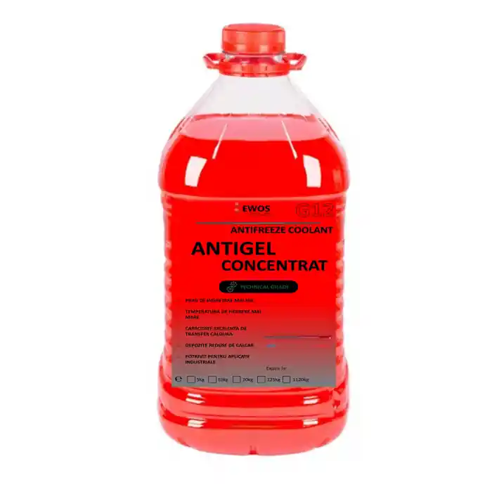 Antigel concentrat rosu avizat RAR G12 5L, -30grdC, dilutie 1:1 Cumpără acum
