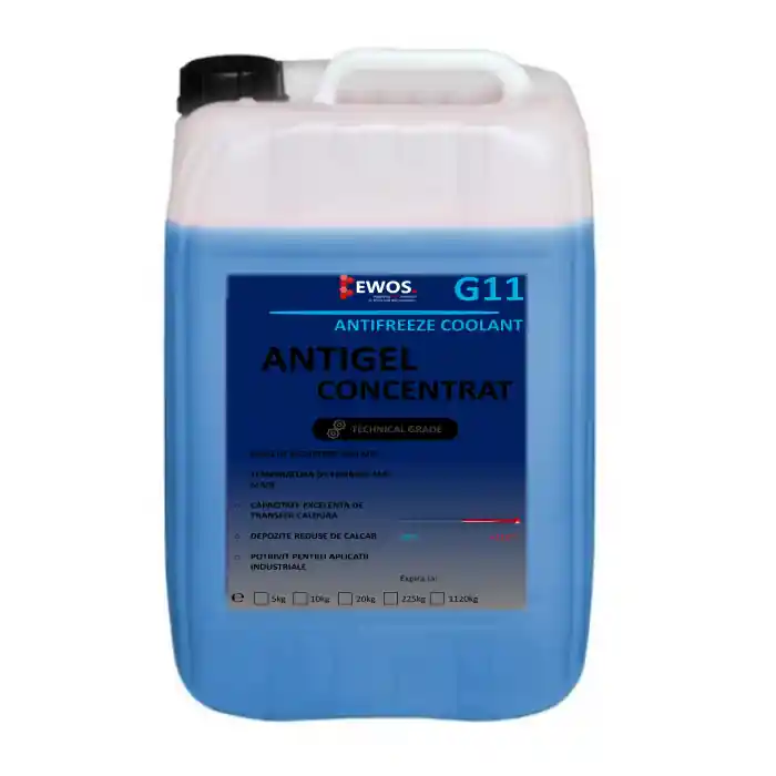 Transport gratuit Antigel concentrat albastru avizat RAR G11 10L, -30grdC, dilutie 1:1