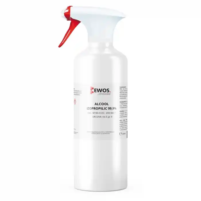 Spray Alcool Izopropilic pur 99,9% 1L detailing, electrotehnica Ofertă exclusivă