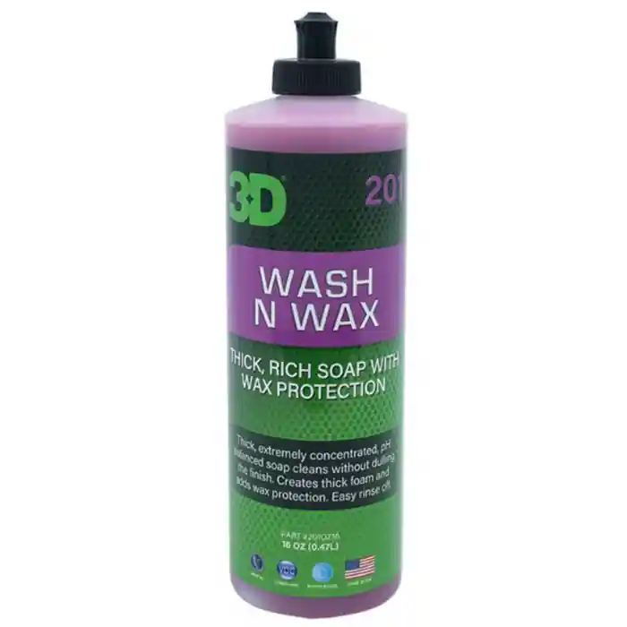 Sampon auto cu ceara 3D Wash N Wax 473ml Vezi acum