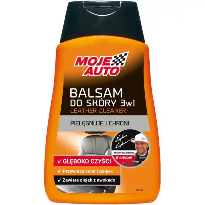 Discount Lotiune pentru tapiterie piele 3 in 1, Moje Auto, 250 ml