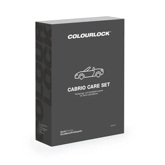 Set curatare si impermeabilizare textil cabrio Colourlock Cabrio Care Set Reducere specială