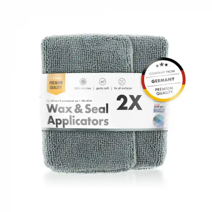 Preferatul clienților Aplicator microfibra pentru ceara si sealant ChemicalWorkz Wax and Seal Applicators, pachet 2buc