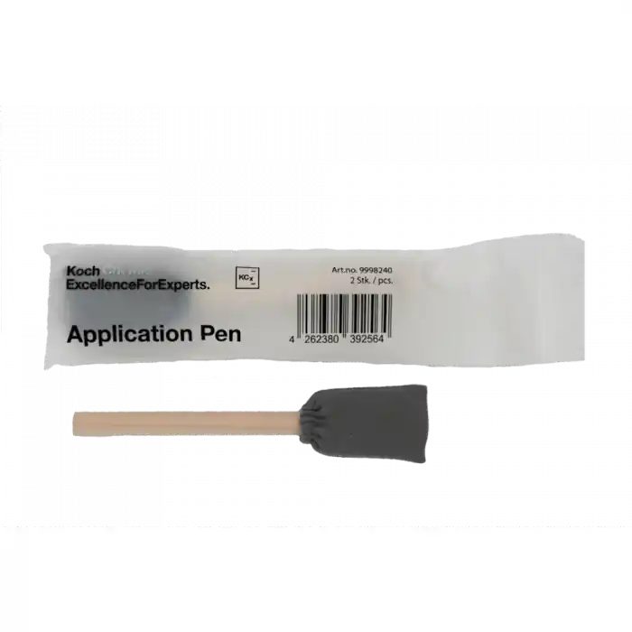 Aplicator microfibra cu maner lemn Koch Chemie Application Pen, set 2buc Cel mai vândut