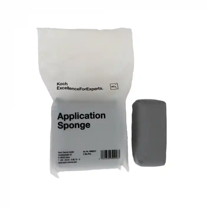 Burete aplicator cu microfibra pentru protectii Koch Chemie Applicator Sponge, pachet 2buc Retur ușor