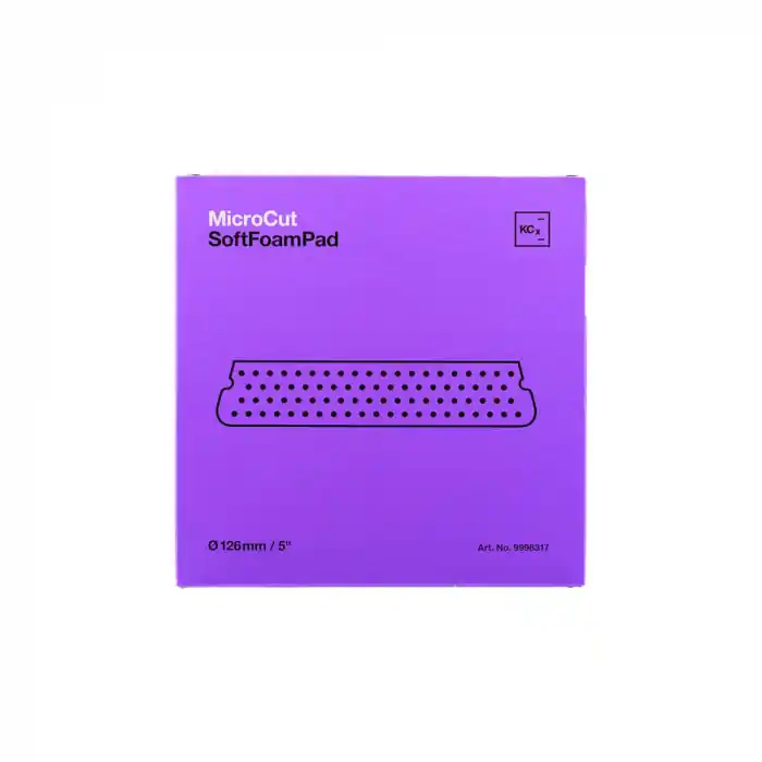 Calitate înaltă Burete polish finish Koch Chemie Micro Cut Soft Foam Pad, mov