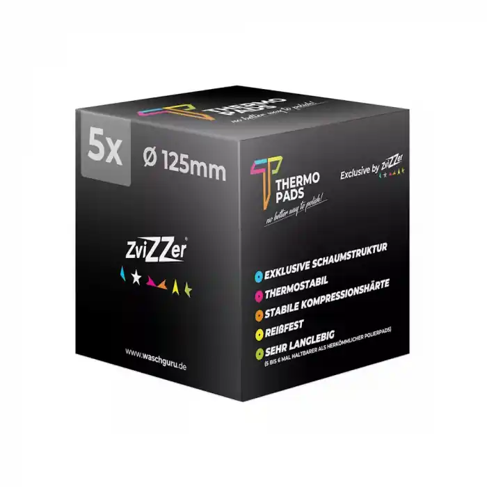 Comandă acum Kit promo bureti polish Zvizzer Thermo Pads Detailing Promotion Box