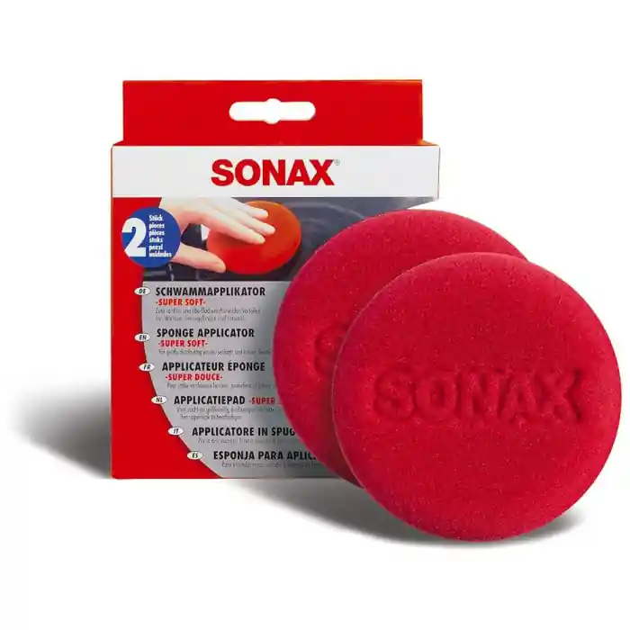 Preț redus Burete aplicator moale Sonax Super Soft Sponge Applicator, set 2 buc