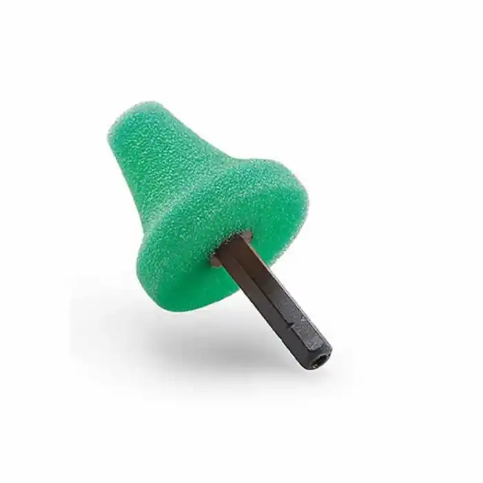 Preț mic Burete conic abraziv polish Flex PK-G 35 HEX VE5, 35mm, verde