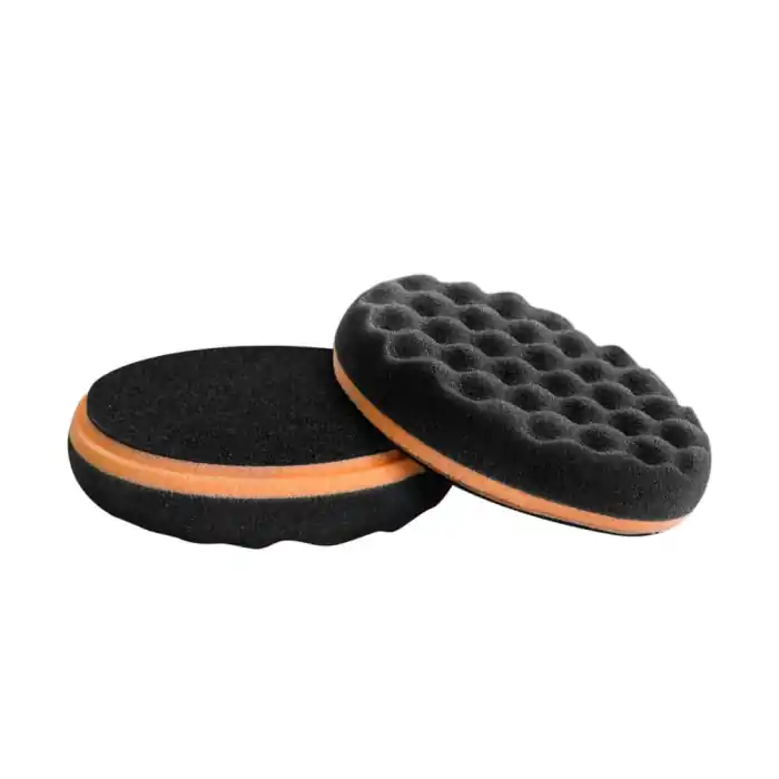 Preț promoțional Burete polish finish valurit Scholl Concepts Softouch Waffle Pad, negru, L 165mm