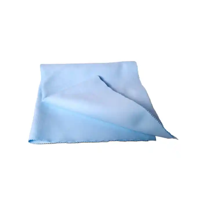 Laveta microfibra suede fara margini Scholl Concepts MicroPlus Finish Cloth, 40x40cm, albastra Preferatul clienților