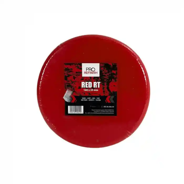 Retur gratuit Burete polish abraziv Pro Refinish RED RT 160x25mm