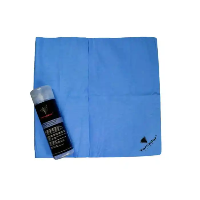 Prosop albastru super absorbant Tornador Towel, 66x43cm Transport gratuit