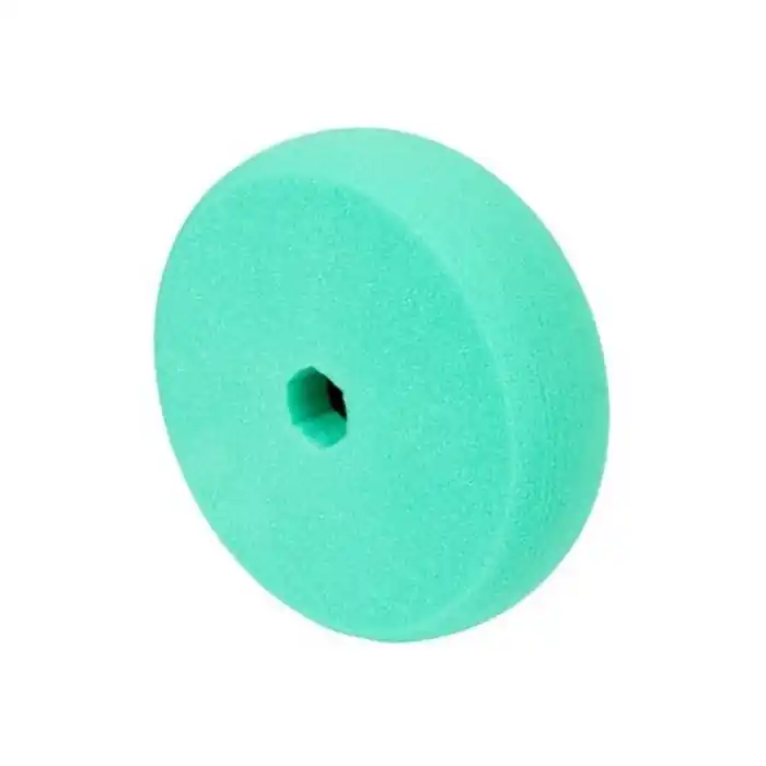 Burete polish abraziv cu fata dubla 3M Quick Connect Compounding Pad, verde, 150mm Bestseller