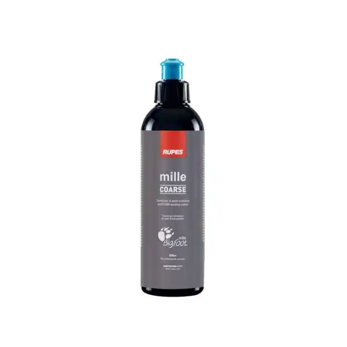 Ofertă de sezon Pasta polish abraziv pentru masini orbitale cu rotatie fortata Rupes Mille Coarse, 250ml