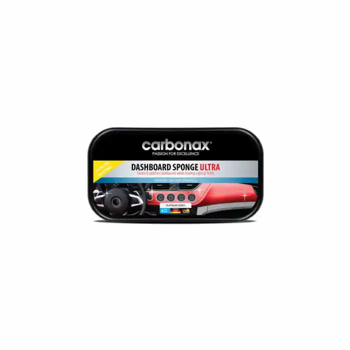 Burete cu dressing bord Carbonax Dashboard Sponge Ultra, luciu puternic cu silicon Preț mic