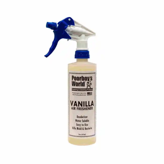 Preț promoțional Odorizant cu aroma de vanilie Poorboy's World Vanilla Air Freshener, 473ml