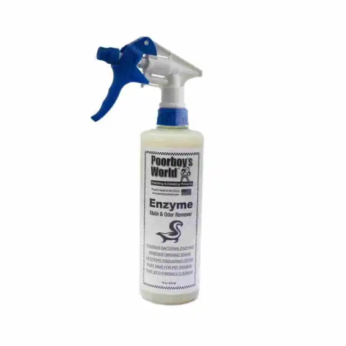 Solutie curatare pete Poorboy's World Enzyme Stain and Odor Remover, 473ml Calitate înaltă