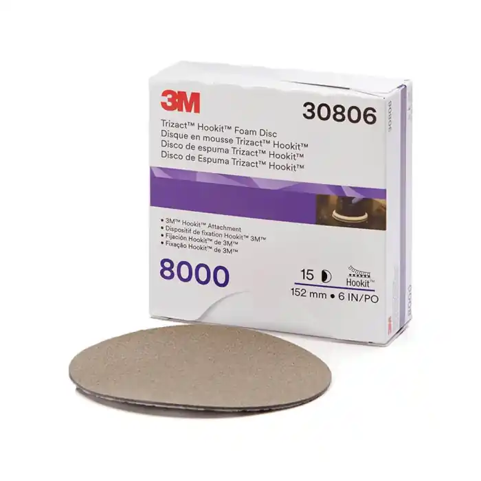 Disc abraziv de finisare 3M Hookit Trizact, 150mm, P8000 Calitate înaltă