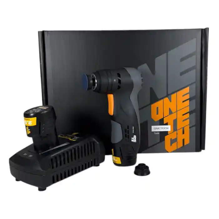 Plată securizată Kit masina slefuit oscilanta cu acumulatori OneTech Oscillation Sander Set, taler 32mm