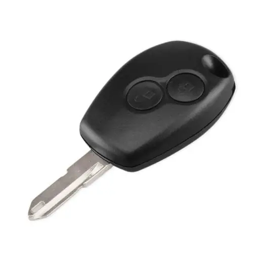 Promoție Carcasa Cheie Auto Techstar® compatibila cu Renault Clio, Megane, Scenic, Laguna, Dacia Logan, Duster, Sandero, 2 Butoane, NE73