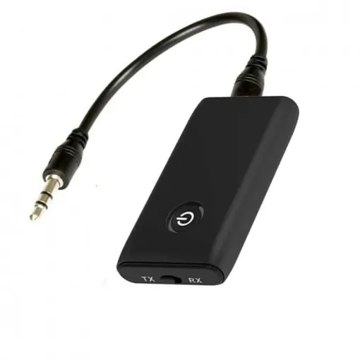 Ofertă Receptor Transmitator Bluetooth Techstar® J40, Bluetooth 5.0, Microfon Incorporat, CVC, AUX, Acumulator Incorporat, HandsFree, MicroUSB