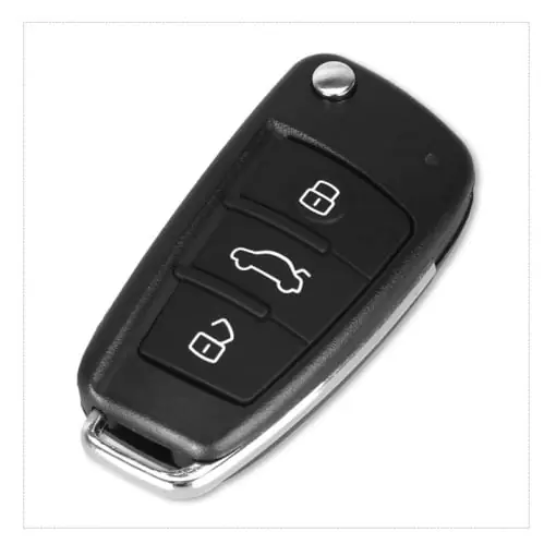 Ofertă Carcasa Cheie Auto Techstar® compatibila cu Audi A4, A3, A6, A8, TT, Q7, 3 Butoane