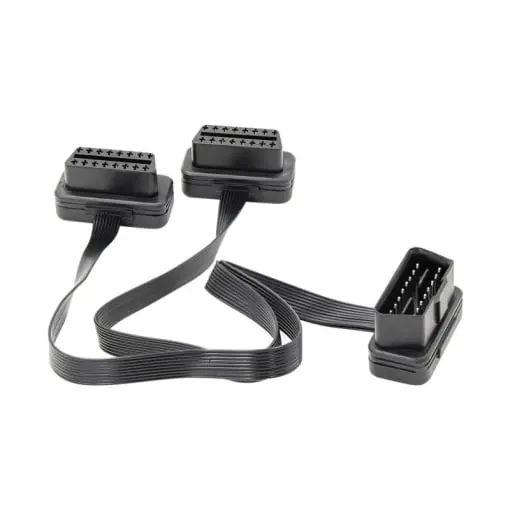 Prelungitor Cablu Techstar®, Adaptor Auto 2 in 1 la OBD2 16 Pin, 30cm Reduceri