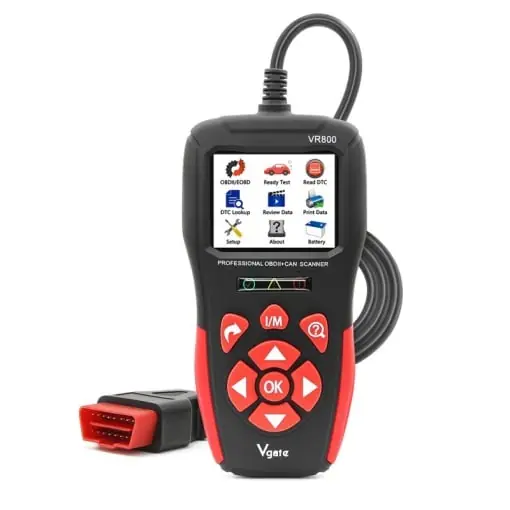 Diagnoza Auto Techstar® Vgate VR800 Profesional , Multimarca OBD2, OBD+CAN, cu Display Color, Coduri Detaliate, Upgrade Gratuit Reducere specială
