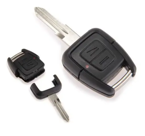 Carcasa cheie auto Techstar cu 2 butoane si lama pe stanga – compatibila Opel si Vauxhall Astra, Corsa, Meriva, Zafira Preț redus