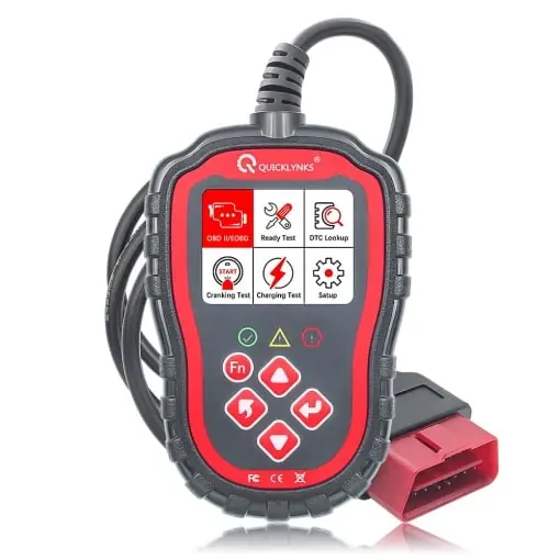 Tester Auto Profesional OBD2 QUICKLYNKS T41, cu Cititor Coduri de Eroare, Diagnoza Motor si Scanare Completa a Sistemelor, Stergere erori, DTC, Vizualizare parametri Reduceri