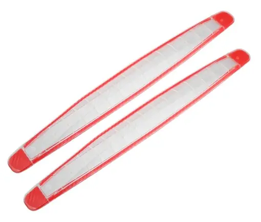 Set 2x Banda Protectie Bara si Portiera Auto Universala, Transparenta, PVC Durabil, Anti-Zgarieturi si Impact, Autoadeziva, Montaj Rapid, 40x5.2 cm, Set 2 Bucati Bestseller