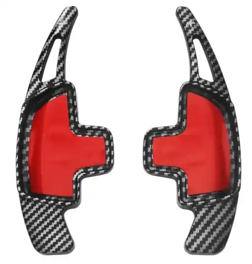 Comandă acum Set Extensii Padele Volan Schimbator Viteze, Compatibile cu Mercedes-Benz A-Class W176, B-Class W246, C-Class W204/W205, CLA C117, CLS W218, E-Class W212/W213, GLA X156, GLC X253, GLE W166, GLS X166, S-Class W221/W222, 2007-2022 – Aspect Carbon Negru
