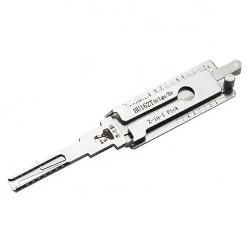 Expediere rapidă Decodor unealta auto Lishi Original HU162T(8) / VAG2015 – 2-in-1 Pick Decoder pentru contact, usi si portbagaj, compatibil cu VW, Audi 2015+