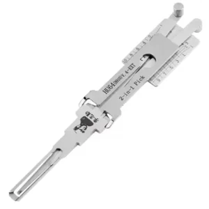 Retur ușor Decodor auto Lishi Original HU64(8910) 2 in 1 Decoder + Pick Mercedes-Benz HU64 10-Cut, deblocare contact, usa, portbagaj