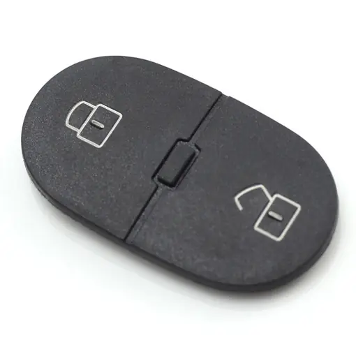 Membrana cauciuc pad cu 2 butoane Techstar, compatibila cu cheie auto Audi VW Seat Skoda Ultima șansă