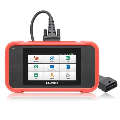 Tester Diagnoza Auto LAUNCH X431 CRP129E V2.0, Cititor de Coduri OBD2, Suport pentru 10 Moduri de Testare, Ecran Color de 4.3 inch Cel mai vândut