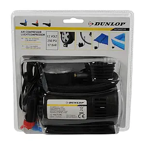 Plată securizată DUNLOP COMPRESOR DE AER 12V 73PSI 5BAR